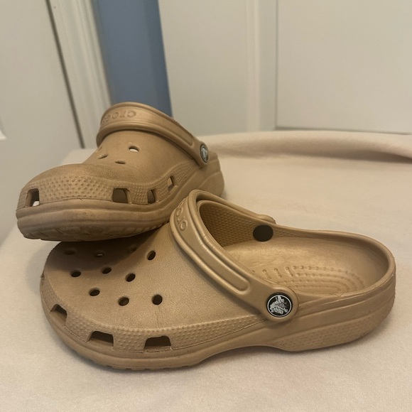 CROCS Beige Women's Mules - Picture 6 of 9